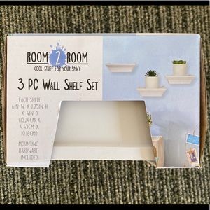 3 Piece Shelving Set